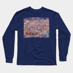 Paris, France Long Sleeve T-Shirt